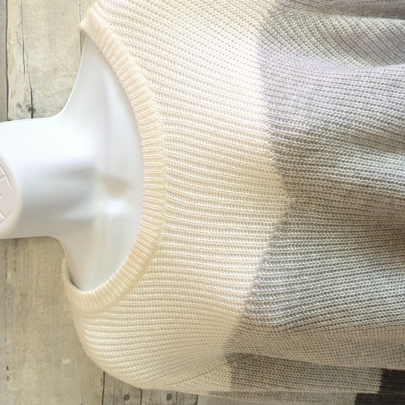 Design History Color block long sleeve sweater sz xl New - Picture 3 of 6